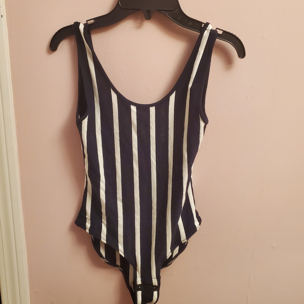 Stripped bodysuit